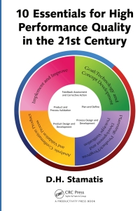 Imagen de portada: 10 Essentials for High Performance Quality in the 21st Century 1st edition 9781439876008