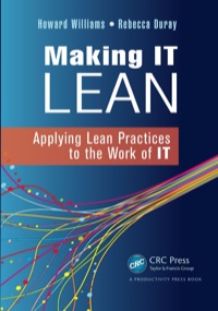 Cover image: Making IT Lean 1st edition 9781439876022