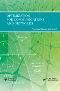 Cover image: Optimization for Communications and Networks 1st edition 9781578087242