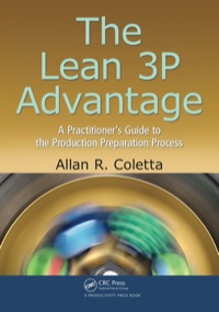 Imagen de portada: The Lean 3P Advantage 1st edition 9781439879115