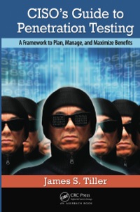 Cover image: CISO's Guide to Penetration Testing 1st edition 9781439880272