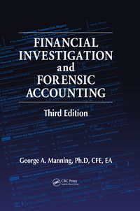 Cover image: Financial Investigation and Forensic Accounting 3rd edition 9780367864347