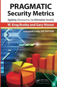 Imagen de portada: PRAGMATIC Security Metrics 1st edition 9781439881521