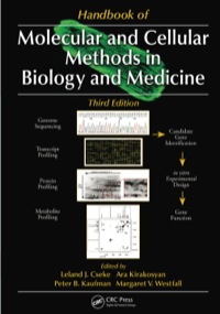 Imagen de portada: Handbook of Molecular and Cellular Methods in Biology and Medicine 3rd edition 9781420069389