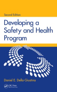 Cover image: Developing a Safety and Health Program 2nd edition 9780367384739