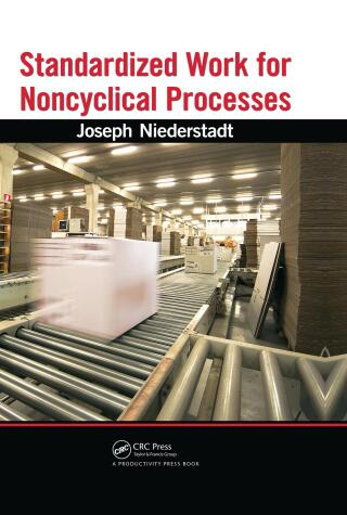 Cover image: Standardized Work for Noncyclical Processes 1st edition 9781439825501