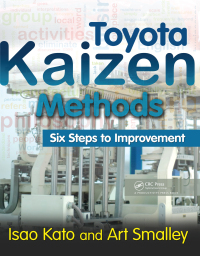 表紙画像: Toyota Kaizen Methods 1st edition 9781138434820