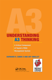 表紙画像: Understanding A3 Thinking 1st edition 9781138036116
