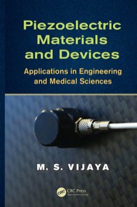 Imagen de portada: Piezoelectric Materials and Devices 1st edition 9781138077423