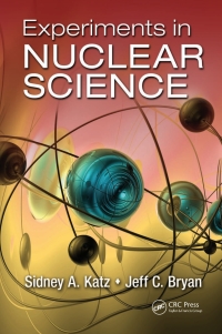 Imagen de portada: Experiments in Nuclear Science 1st edition 9781439834817