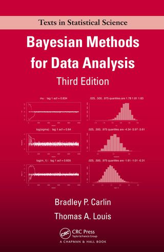 Cover image: Bayesian Methods for Data Analysis 3rd edition 9781584886976