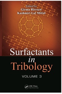 Cover image: Surfactants in Tribology, Volume 3 1st edition 9781439889589