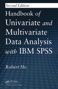 Immagine di copertina: Handbook of Univariate and Multivariate Data Analysis with IBM SPSS 2nd edition 9781032477442