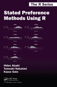 Cover image: Stated Preference Methods Using R 1st edition 9780367834289