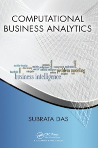 صورة الغلاف: Computational Business Analytics 1st edition 9781439890707