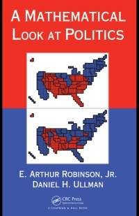 Titelbild: A Mathematical Look at Politics 1st edition 9781439819838