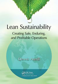 Cover image: Lean Sustainability 1st edition 9781439857168