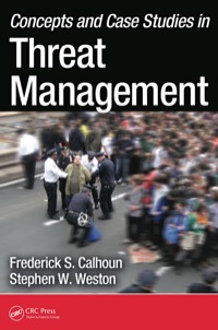 Imagen de portada: Concepts and Case Studies in Threat Management 1st edition 9781138458604
