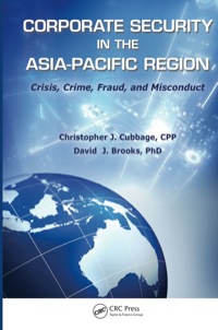 صورة الغلاف: Corporate Security in the Asia-Pacific Region 1st edition 9781138374645