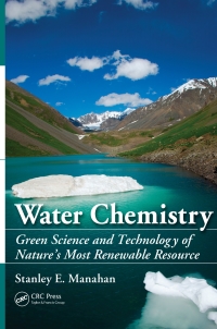 Cover image: Water Chemistry 1st edition 9780367852481