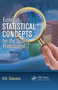 Omslagafbeelding: Essential Statistical Concepts for the Quality Professional 1st edition 9781439894576