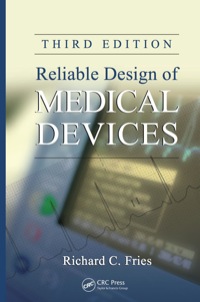 表紙画像: Reliable Design of Medical Devices 3rd edition 9781138075191