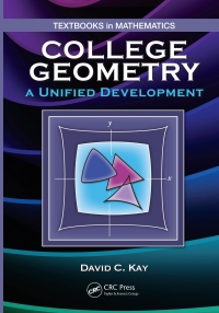 Titelbild: College Geometry 1st edition 9781439819111