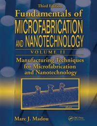 Cover image: Manufacturing Techniques for Microfabrication and Nanotechnology 1st edition 9781420055191