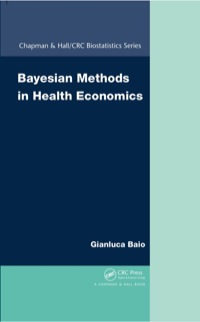 Cover image: Bayesian Methods in Health Economics 1st edition 9781032477534