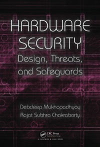 Imagen de portada: Hardware Security 1st edition 9781439895832