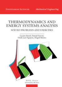 Imagen de portada: Thermodynamics and Energy Systems Analysis 1st edition 9781439894705
