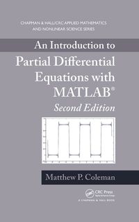 Omslagafbeelding: An Introduction to Partial Differential Equations with MATLAB 2nd edition 9781439898468