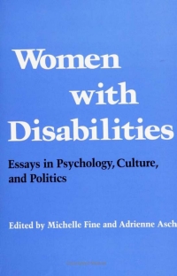 Imagen de portada: Women with Disabilities 9780877226697