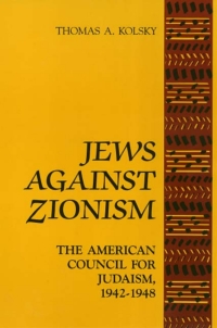 Cover image: Jews Against Zionism 9780877226949