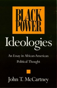 Cover image: Black Power Ideologies 9780877229148