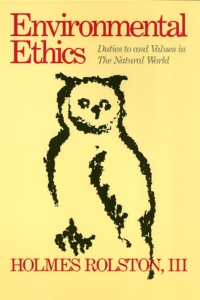 Cover image: Environmental Ethics 9780877226284