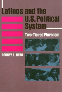 Omslagafbeelding: Latinos and the U.S. Political System 9780877229094