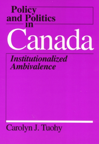 Imagen de portada: Policy Politics Canada 9780877228714