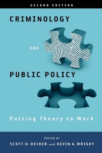 Cover image: Criminology and Public Policy 9781439916575