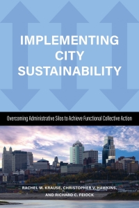 Omslagafbeelding: Implementing City Sustainability 9781439919217