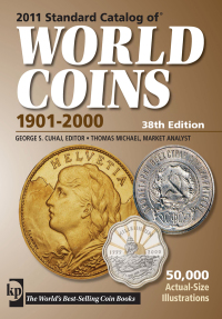 Cover image: 2011 Standard Catalog of World Coins 1901-2000 38th edition 9781440211584