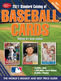 Omslagafbeelding: 2011 Standard Catalog Of Baseball Cards 9781440213717