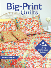 Cover image: Big-Print Quilts 9780896894815