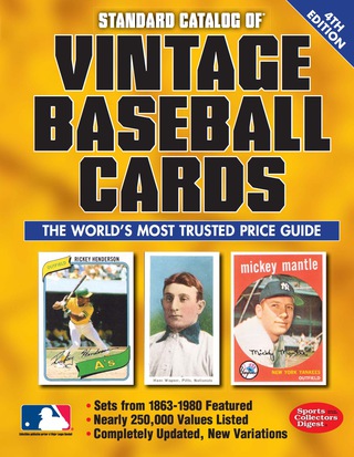 Cover image: Standard Catalog of Vintage Baseball Cards 4th edition 9781440242892