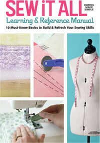 Cover image: Sew it All Learning & Reference Manual