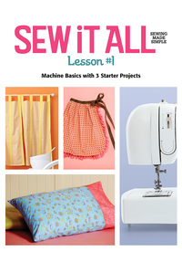 Omslagafbeelding: Sew it All Lesson #1