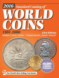 Immagine di copertina: 2016 Standard Catalog of World Coins 1901-2000 43rd edition 9781440244094