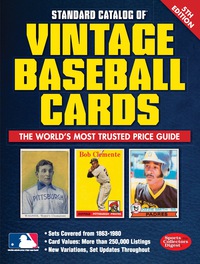 صورة الغلاف: Standard Catalog of Vintage Baseball Cards 5th edition 9781440245916