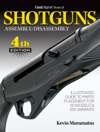 Omslagafbeelding: Gun Digest Book of Shotguns Assembly/Disassembly, 4th Ed. 4th edition 9781440247712