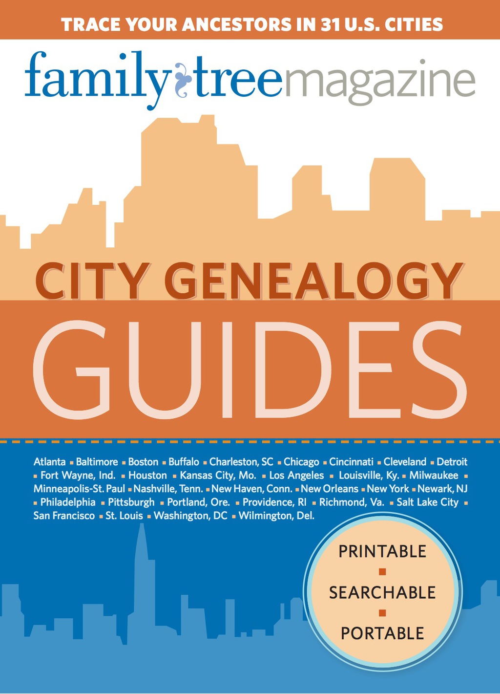 City Genealogy Guides Trace Your Ancestors in 30 US Cities